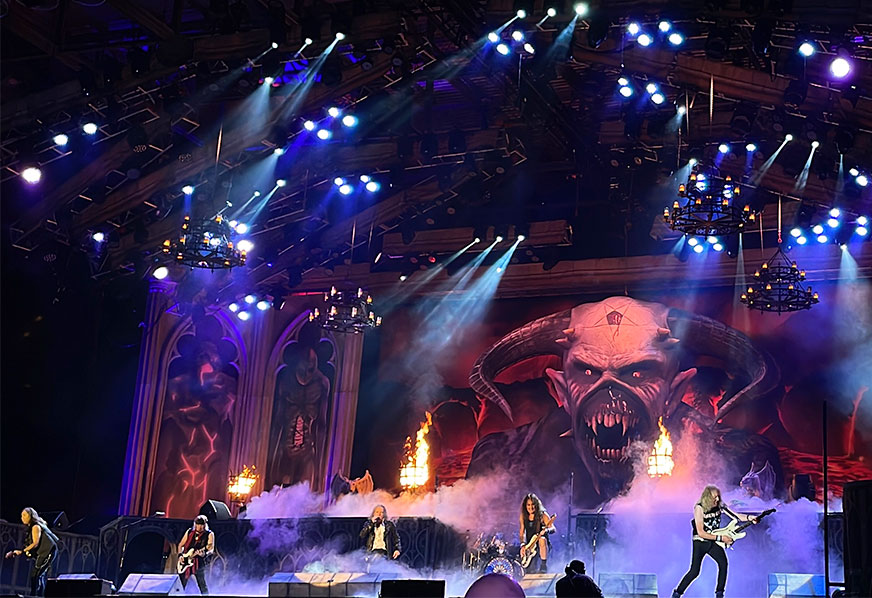 Iron Maiden fez seu 41º show no Brasil. Estivemos em Curitiba para contar como foi. Semana inclui Ribeirão, (Rock in) Rio e SP