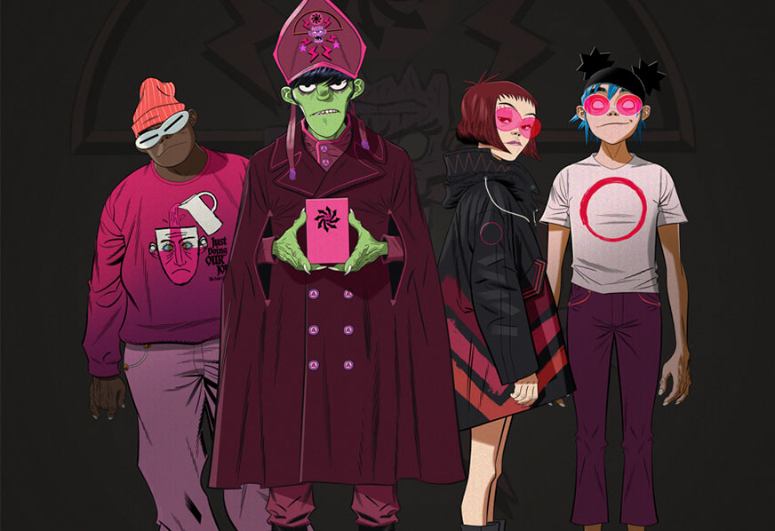 Gorillaz sonha com o Blur e lança single novo. Mais ou menos isso