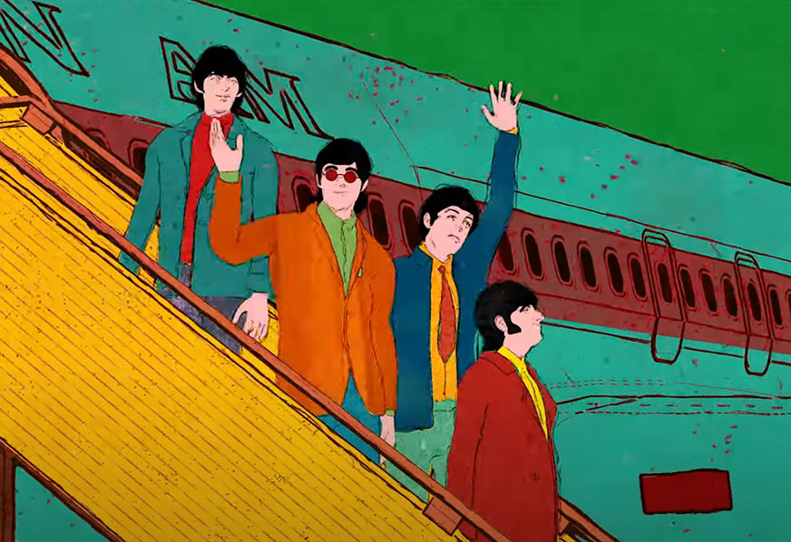 Beatles lança vídeo novo. Oi?
