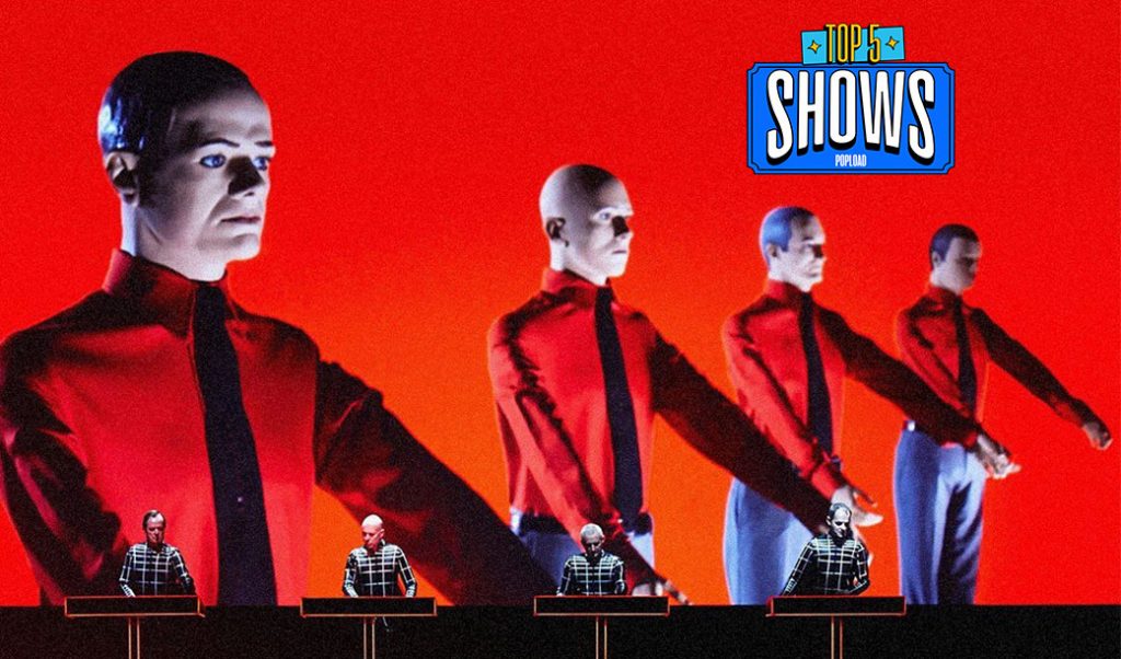 Top 5 SHOWS – Semana absurda de shows. De Kraftwerk a Sessa. De Arrigo Barnabé a War on Drugs. Temos nossa lista bem cheia