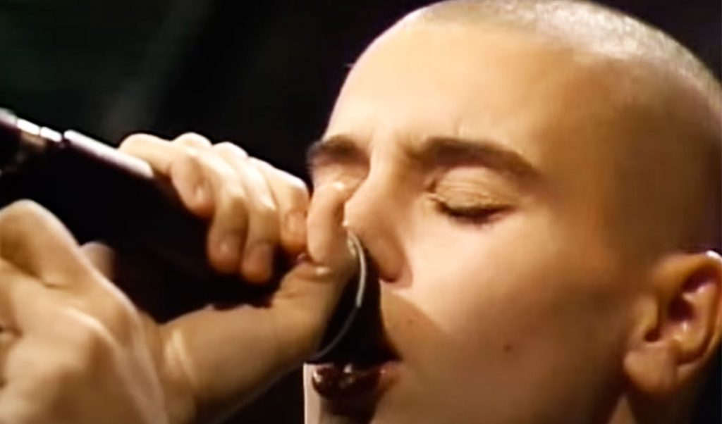 Sinéad O’Connor e duas performances especiais na TV americana