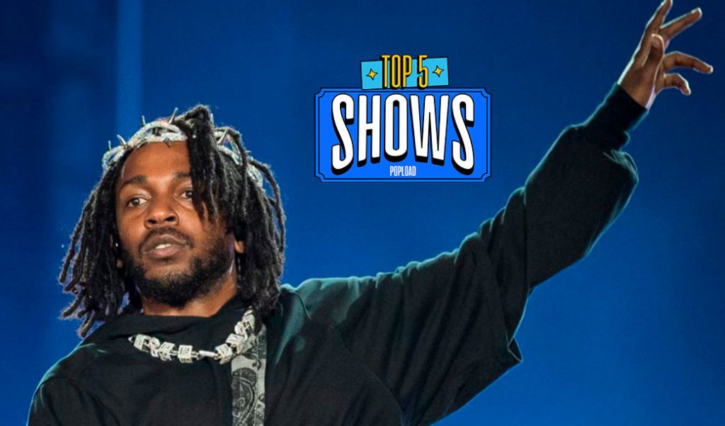 Top 5 Shows – Kendrick Lamar corre em SP; Rock the Mountain é todo mulher no Rio; festival DoSol ocupa Natal