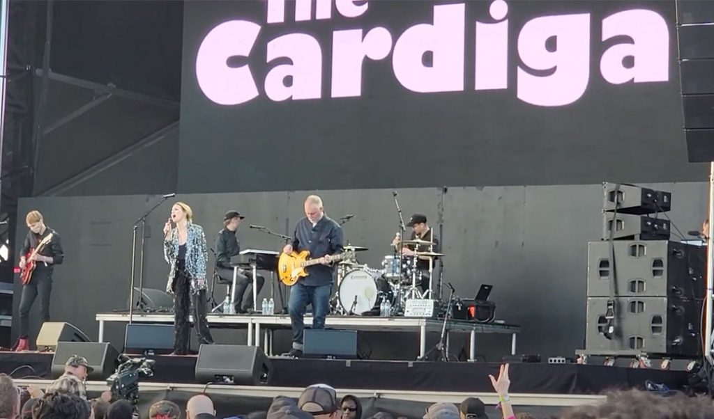 Show raro do raro Cardigans nos EUA. Depois de 17 anos. E tocando até… Guns N’Roses