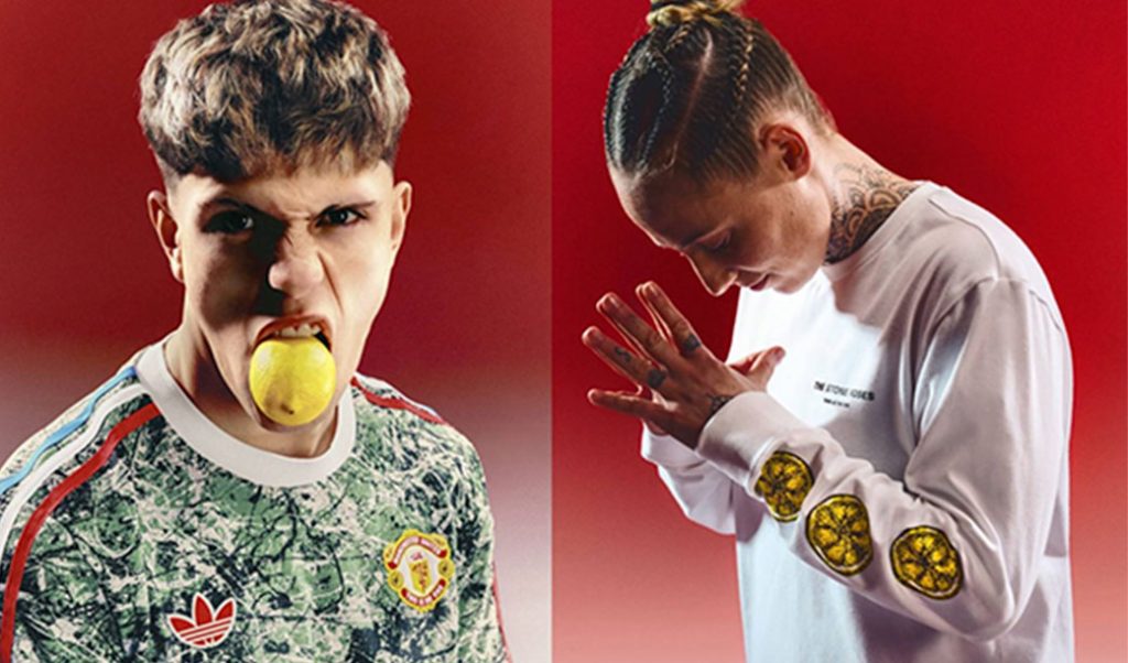 Futebol é pop. Manchester United ressuscita em uniforme a incrível banda Stone Roses (e agora, City?)