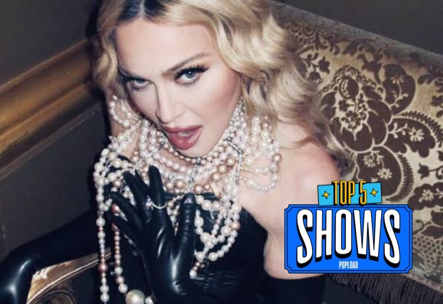Top 5 Shows – Numa semana absurda de shows, o destaque é o show mais absurdo: Madonna na praia!