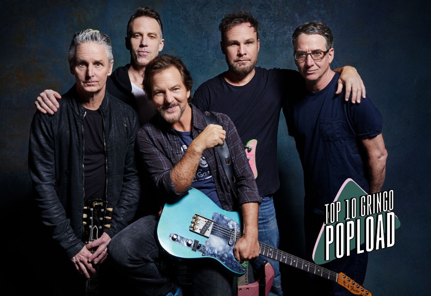 Top 10 Gringo – Grunge??? Os velhos Pearl Jam em primeiro. Os mais velhos ainda Melvins em segundo. E a Lucy Rose aliviando o peso