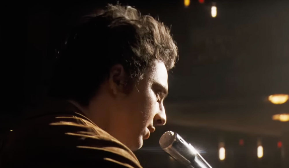 O filme do desconhecido Bob Dylan, interpretado pelo desconhecido Timothée Chalamet. Saiu o primeiro trailer