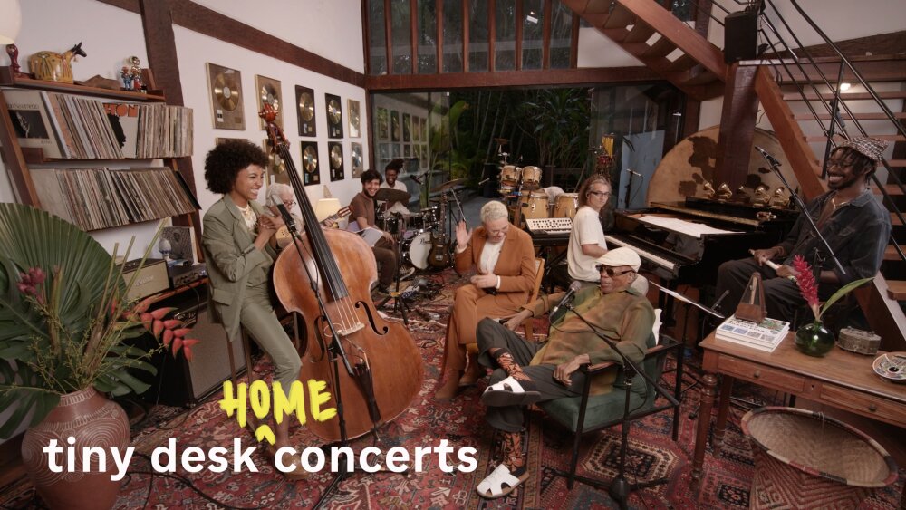 CENA – Coisa linda, Brasil. Milton Nascimento ganha homenagem em session especialíssima para o Tiny Desk Concert. Gravada na casa dele
