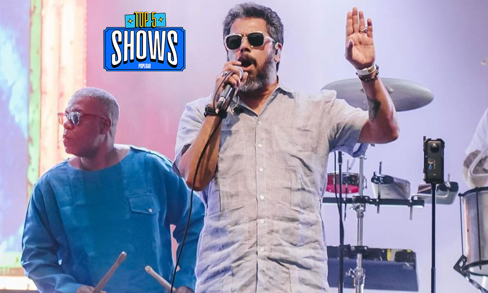 Top 5 Shows – Nação Zumbi, o manguebeat e o Turá Recife. O artista Edgar em show obrigatório em SP. E a Clarice Falcão mostrando o truque no Cine Joia