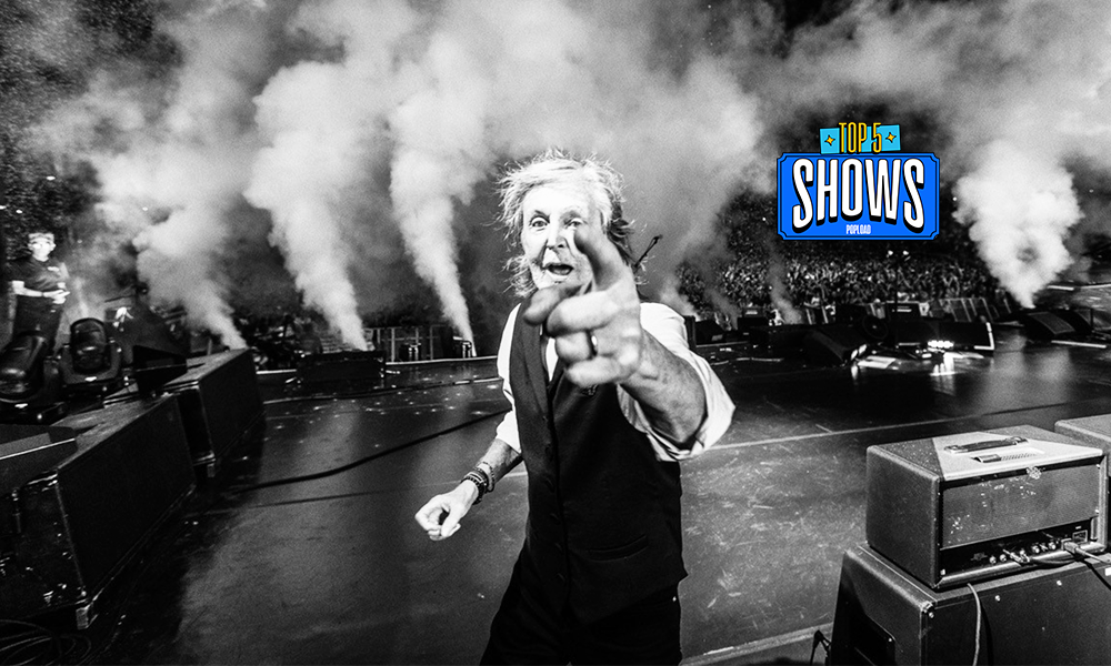 Top 5 Shows – Um tal de Paul McCartney, uns suecos bem vestidos e barulhentos e uma palhaçada do metal. Que semana é esta?