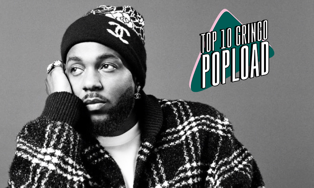Top 10 Gringo – Kendrickão em primeirão, claro. A incrível Kim Deal sozinha em segundo, com a Total Tommy chegando junto
