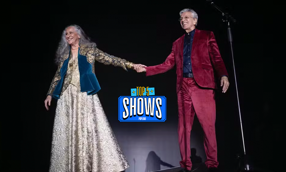 Top 5 Shows – Caetano & Bethânia chegam a SP; Afropunk experimenta o Villa-Lobos; e o Psica agita Belém