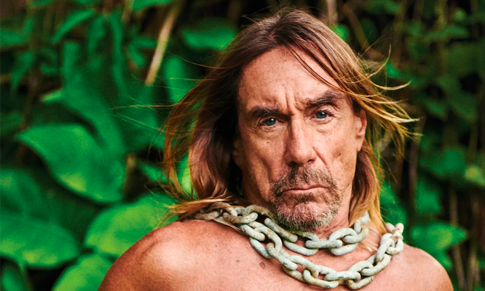 O Iggy Pop e o Superman. E a “Punkrocker” ao vivo pela primeira vez