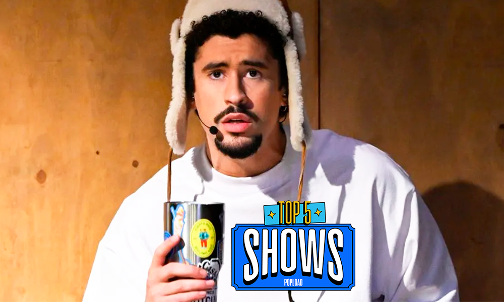 Top 5 Shows – Se o ano começa agora, nada melhor que começar com Bad Bunny em SP. Josiel Konrad tromba no Rio. E Alberto Continentino vem a mil enquanto estamos lentos. A semana está curta mas TEM!